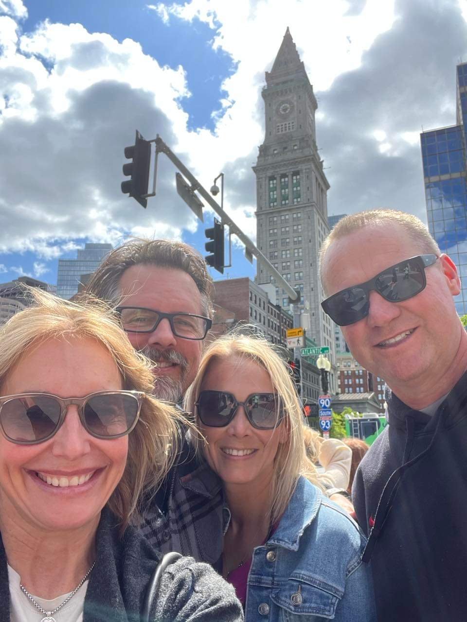 Boston with friends